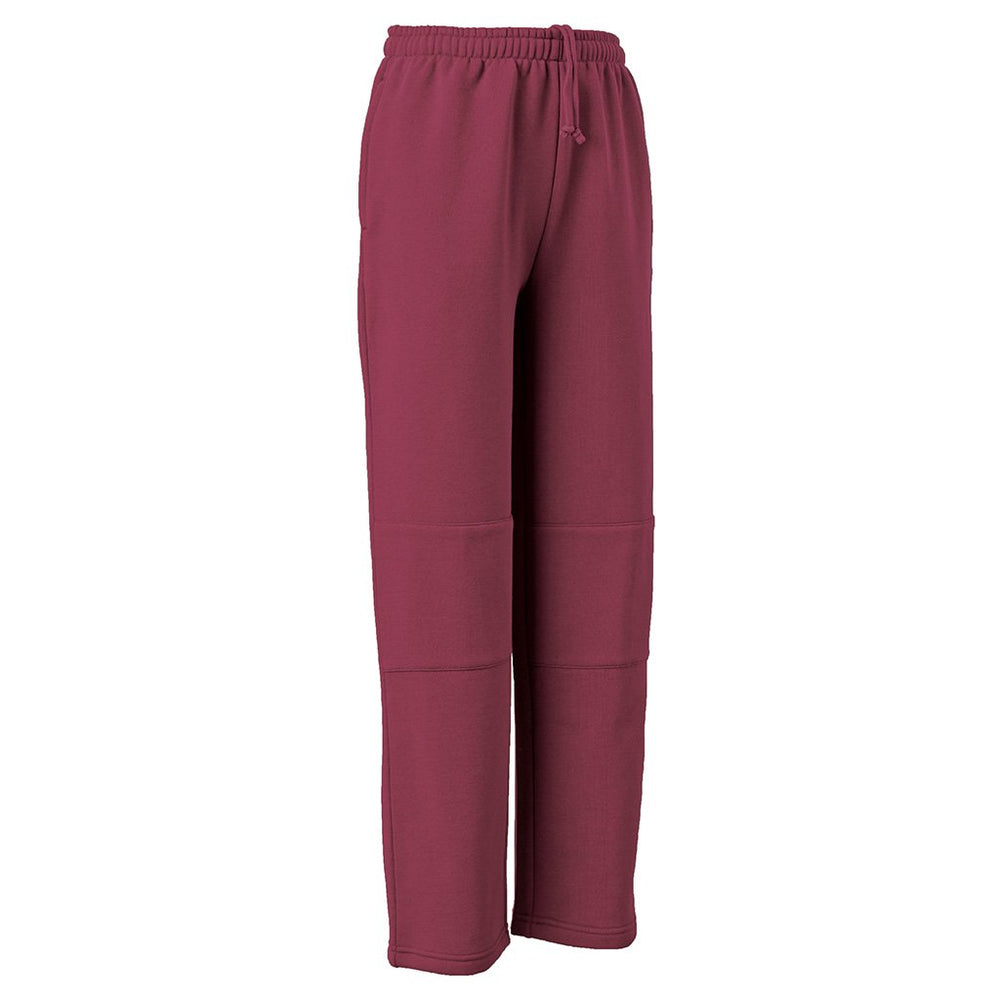Double Knee Straight Leg Track Pants - AUBURN